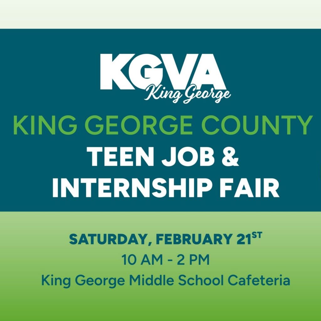 King George County Teen Job & Internship Fair