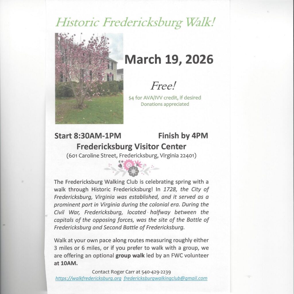 Historic Fredericksburg Walk