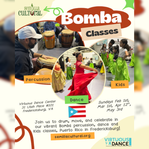 Puerto Rican Bomba Sundays in Fredericksburg