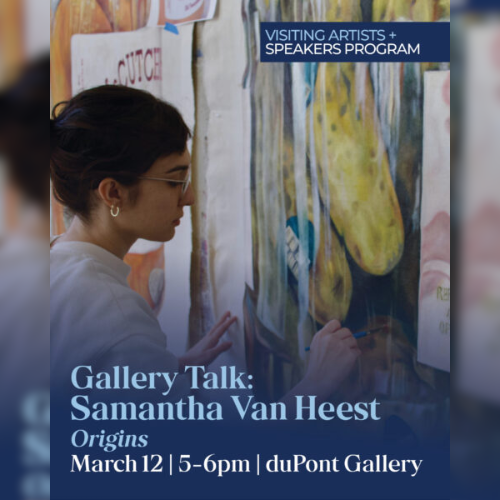 VASP SERIES: Gallery Talk with Samantha Van Heest