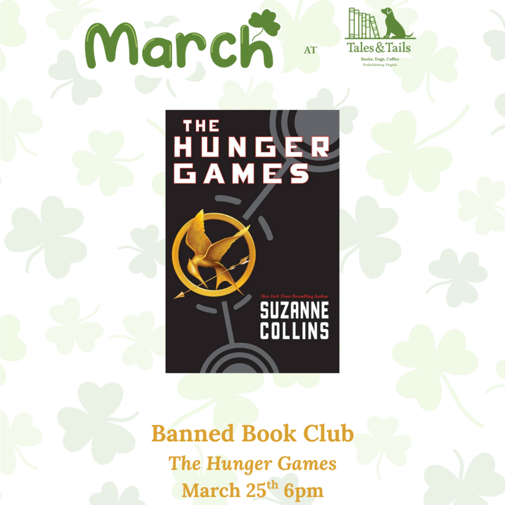 Banned Book Club Tales & Tails – The Hunger Games