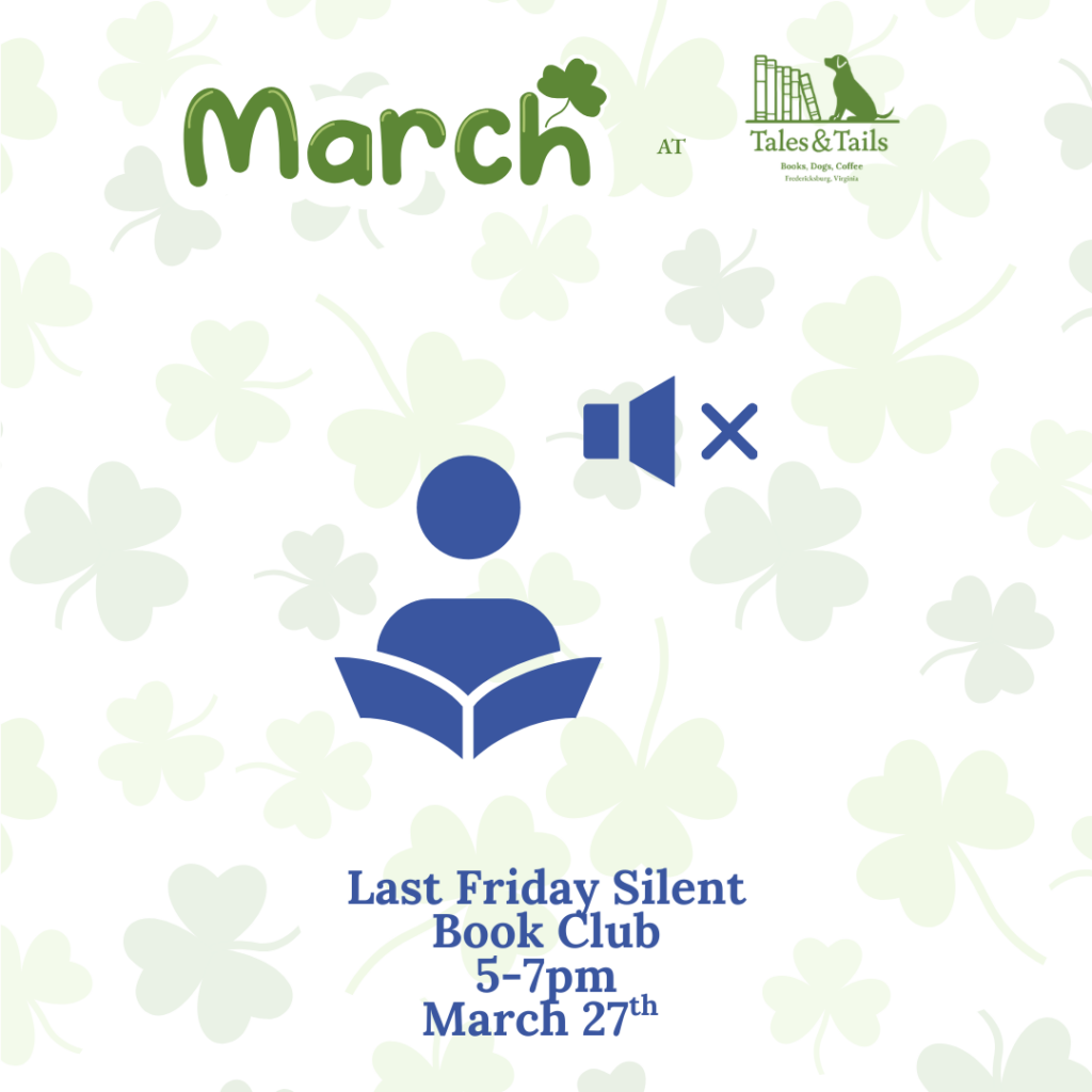 Last Friday Silent Book Club at Tales & Tails