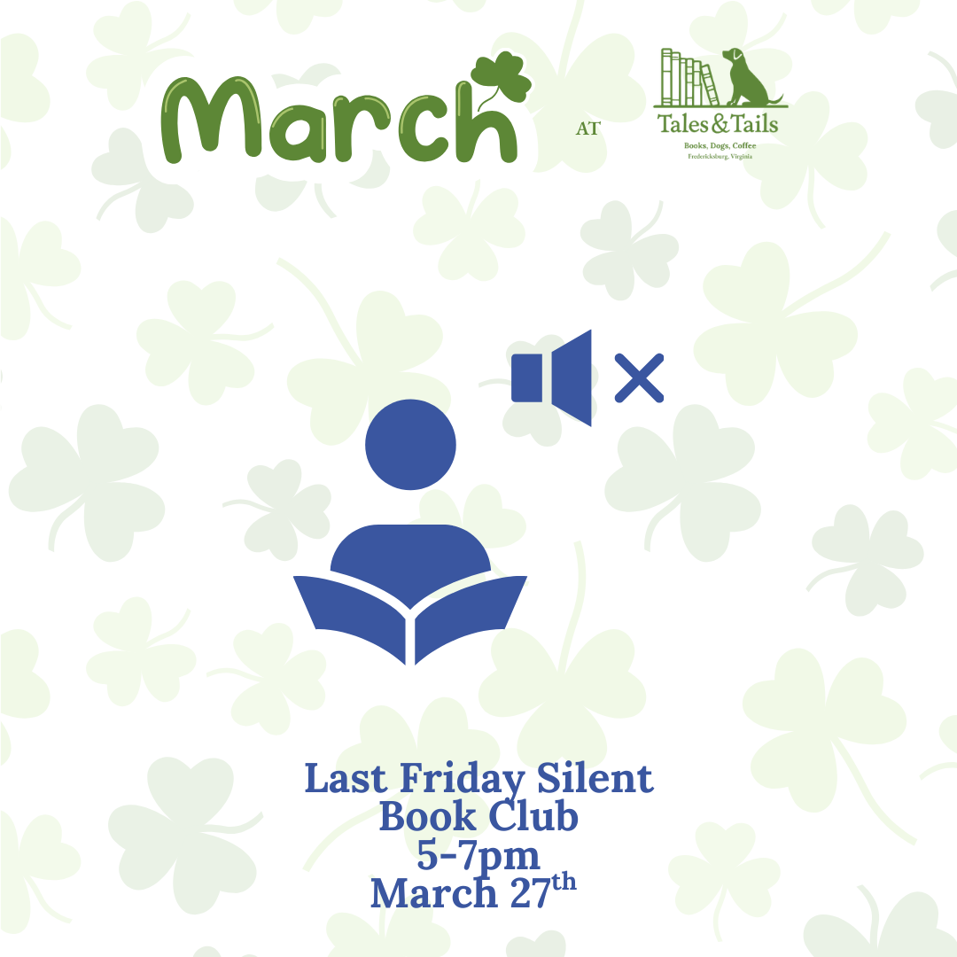 Silent book club informational graphic