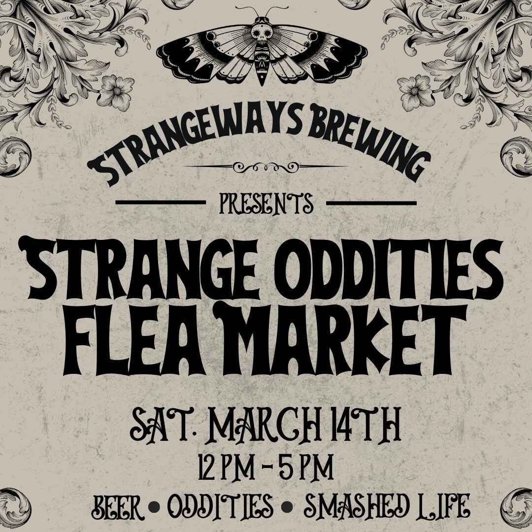 Strange oddities flea market