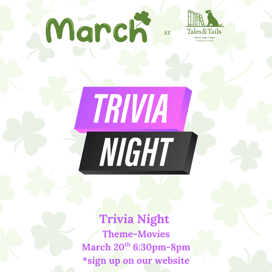 Trivia Night Flyer on a shamrock background