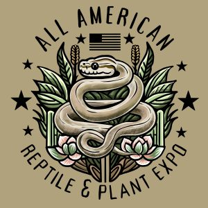 All American plant and reptile expo logo.