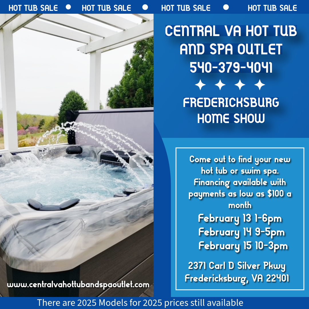 Image of a hot tub accompanied by a paragraph of descriptive text about the show.