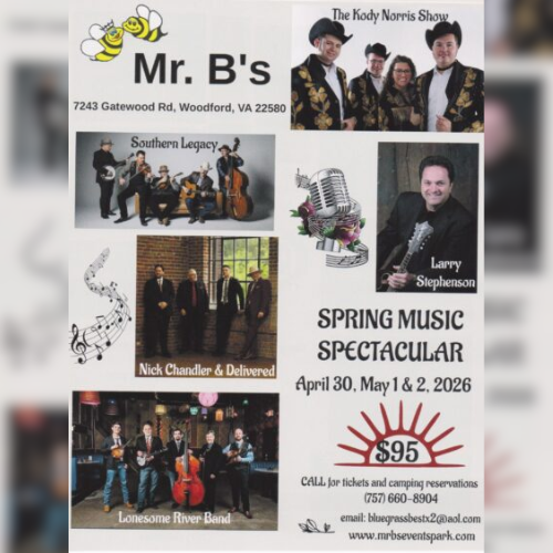 Mr. B’s Spring Music Spectacular