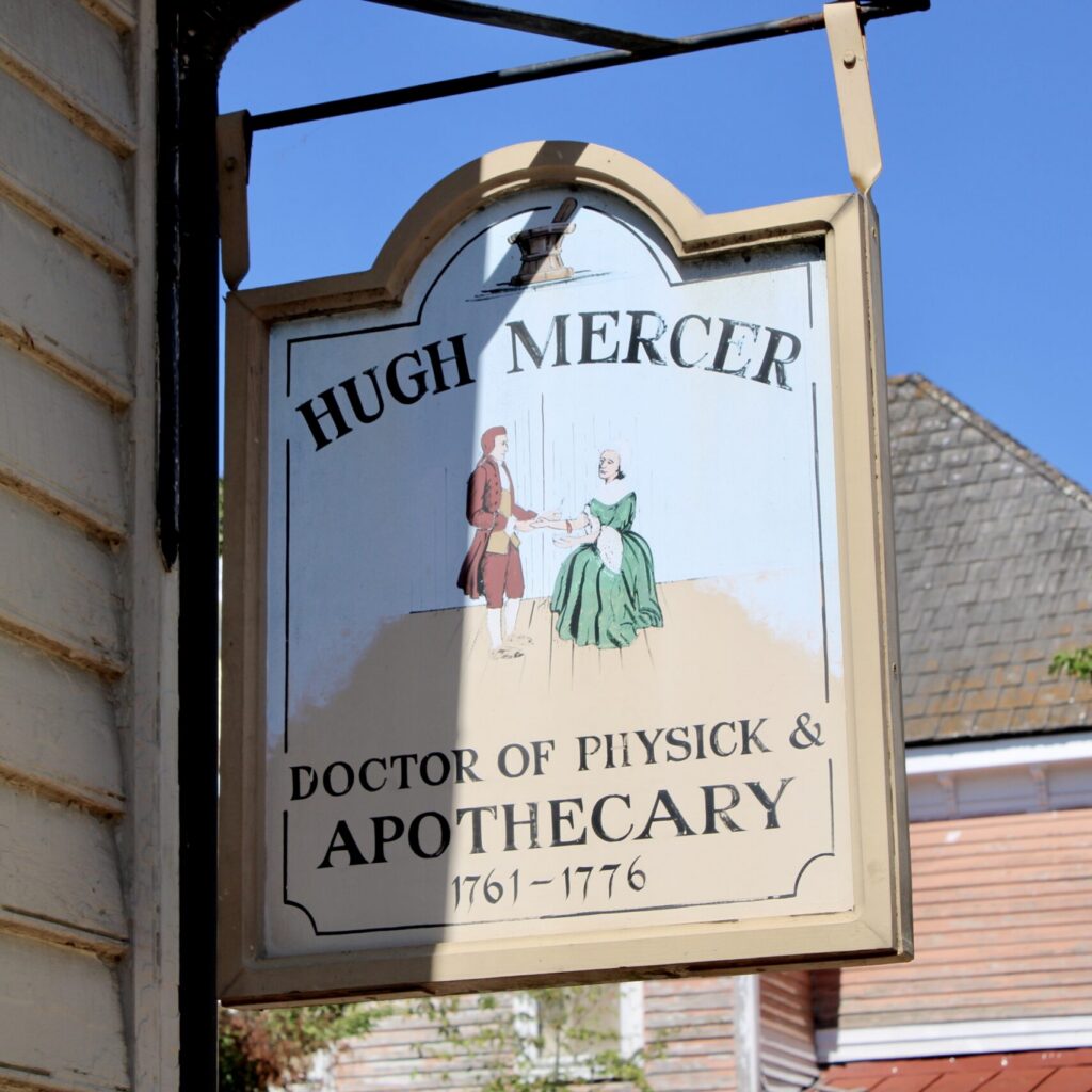 Revolutionary Medicine and Hugh Mercer’s Apothecary Shop
