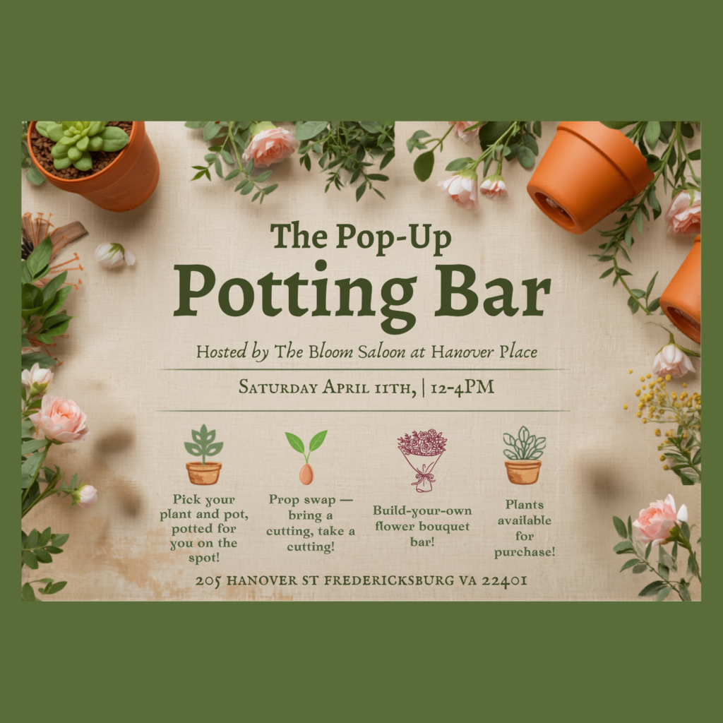 The Pop-Up Potting Bar