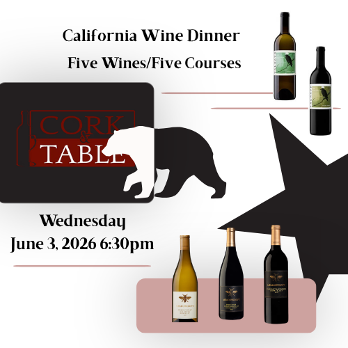 California Wine Dinner 