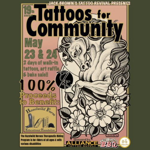 19th Annual Tattoos For Community