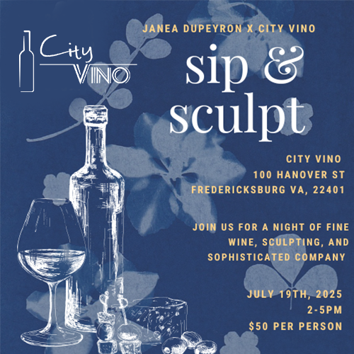 City Vino hosts: Sip and Sculpt with Janea Dupeyron