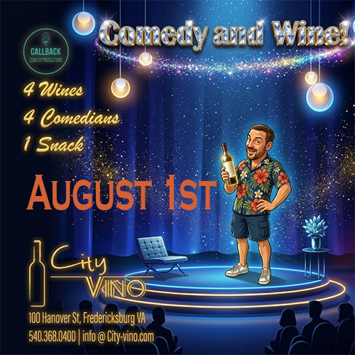 CityVino host a Standup Comedy and Wine