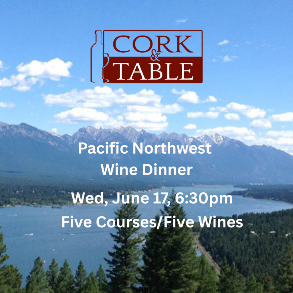 Pacific Northwest Wine DinnerÂ
