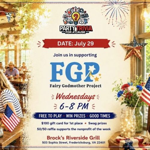 FREE Party Trivia Night to Support Fairy Godmother Project