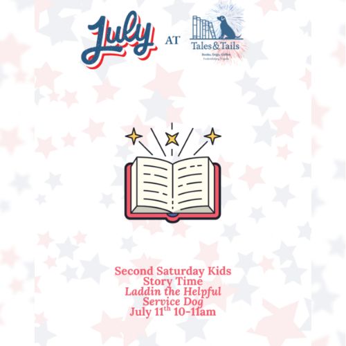 Kids Story Time- Second Saturday at Tales & Tails