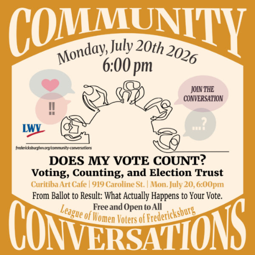 Does My Vote Count? A Conversation About Voting, Counting, and Election Trust
