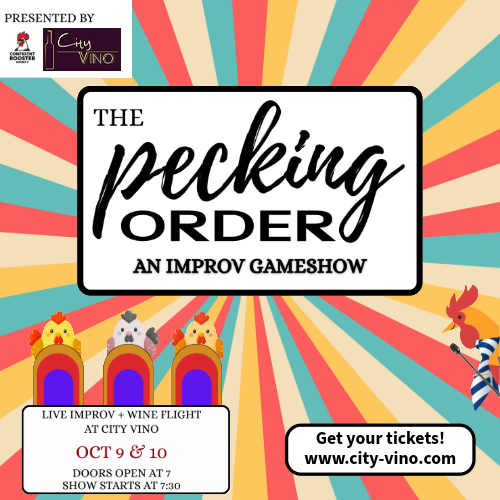 City Vino & Confident Rooster Society – “The Pecking Order”