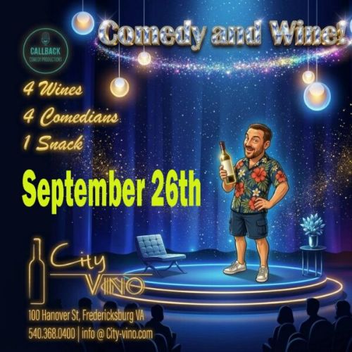 Comedy and Wine At City Vino
