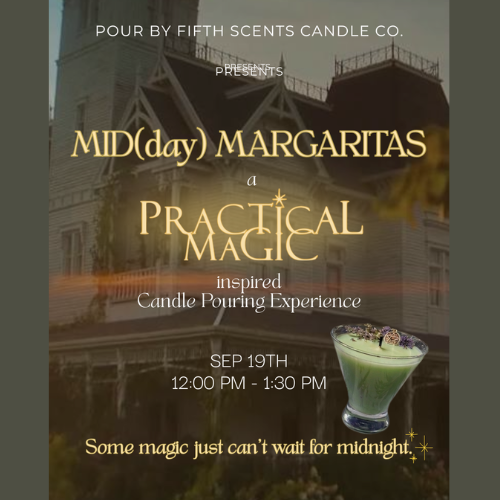 Practical Magic Candle Pouring Party at POUR