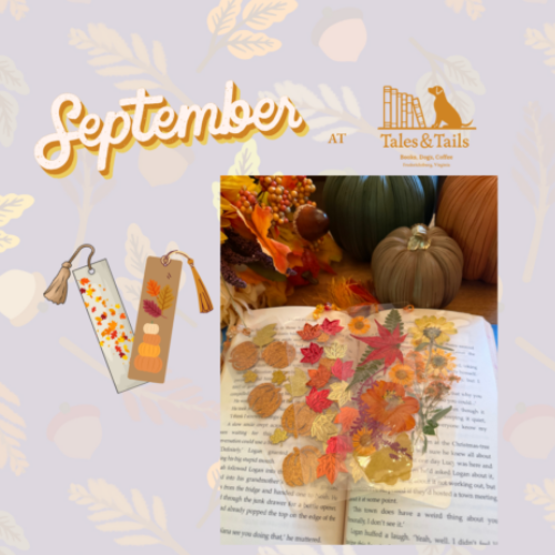 Crafty Readers- Fall Bookmark Creation at Tales & Tails