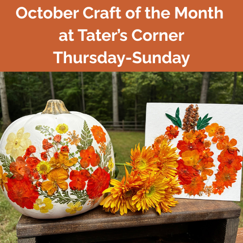 October Craft of the Month at Tater’s Corner