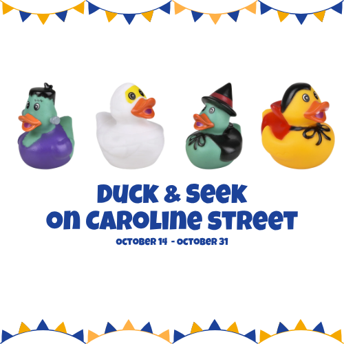 Duck & Seek – Scavenger Hunt on Caroline St.