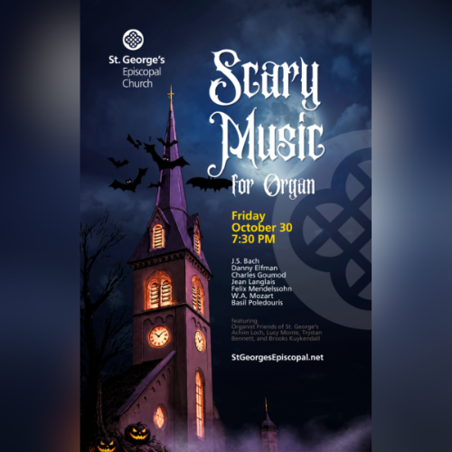 Free Concert at St. George’s: Scary Music for Organ